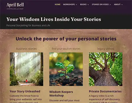 april bell web design